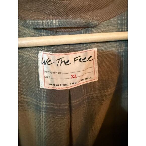 Free people Jax tailored blazer trench size XL - Picture 6 of 10